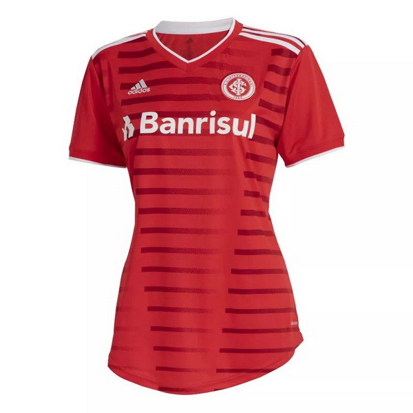 Camiseta Internacional 1ª Kit Mujer 2021 2022 Rojo